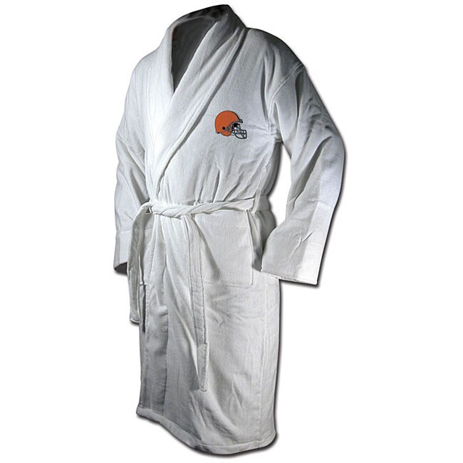 Shop Cleveland Browns Team Robe Ships To Canada Overstock