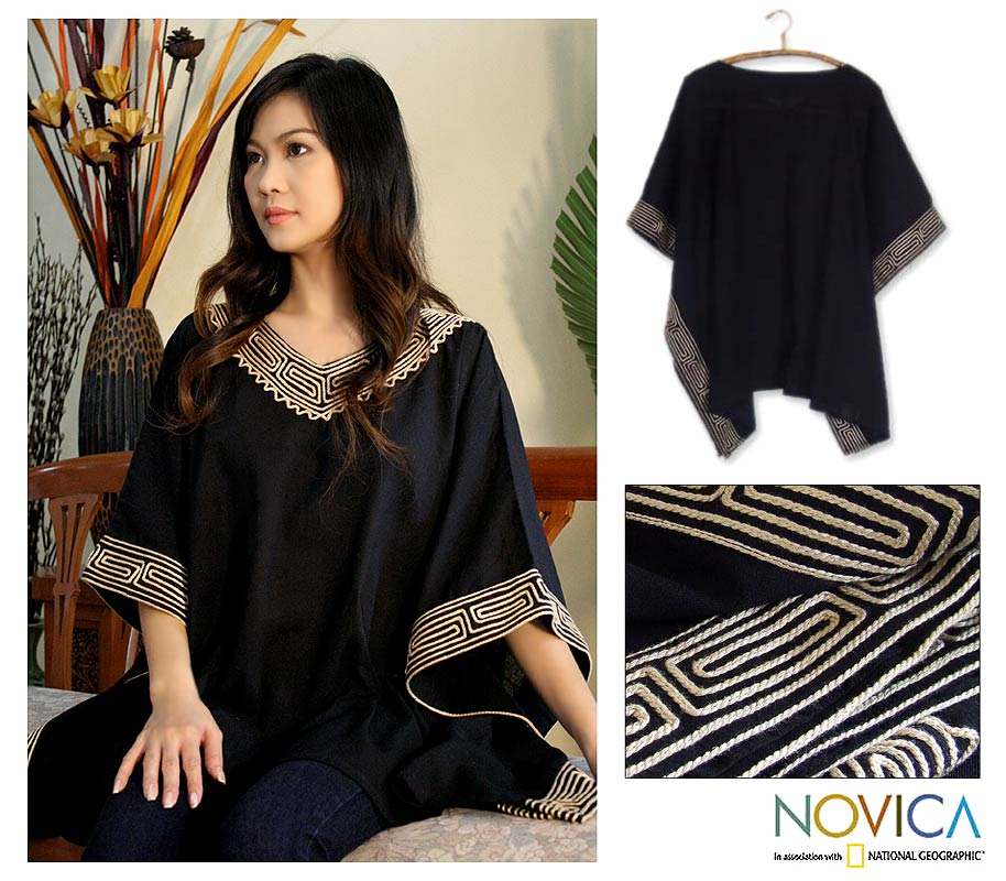 Cotton Flowing Nature Blouse (Thailand)  