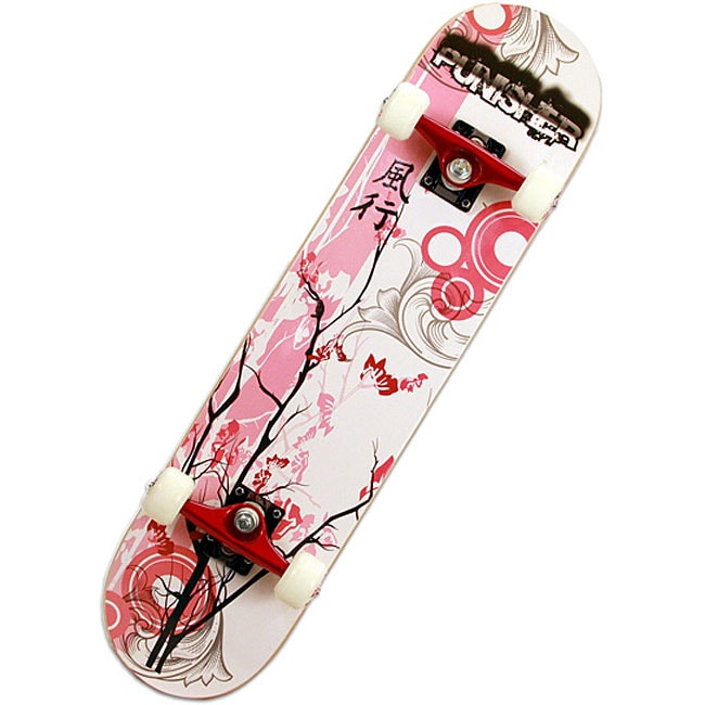 Punisher Cherry Blossom Skateboards  