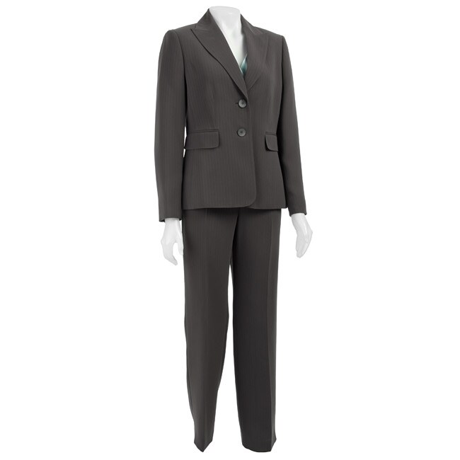 Kasper Womens 3 piece Pinstripe Pant Suit  ™ Shopping