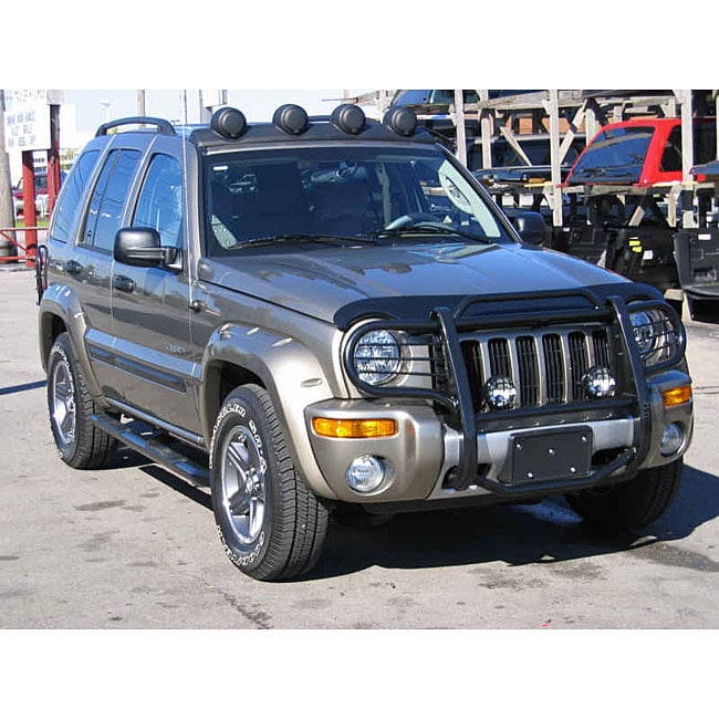 Jeep Liberty Black Front Grille Guard  