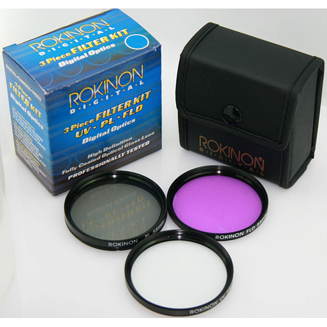 Rokinon FK52 52 mm 3 piece Filter Kit