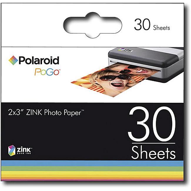 Polaroid Pogo Photo Paper for Mobile Printer (30 Sheets)   