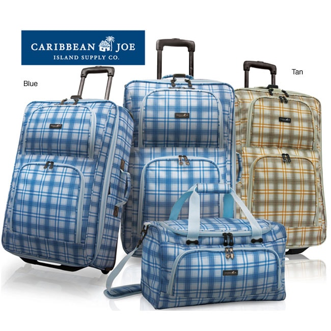 Caribbean Joe Montego 3 piece Luggage Set  