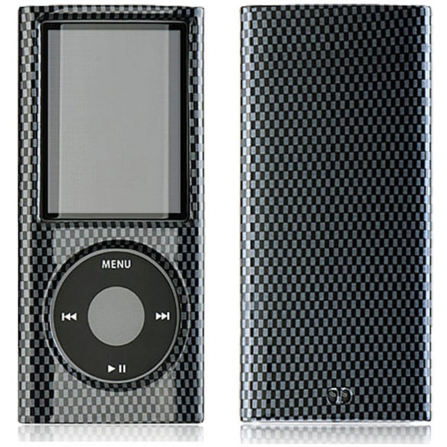 Crystal Carbon Fiber Case for Apple iPod Nano 4G  