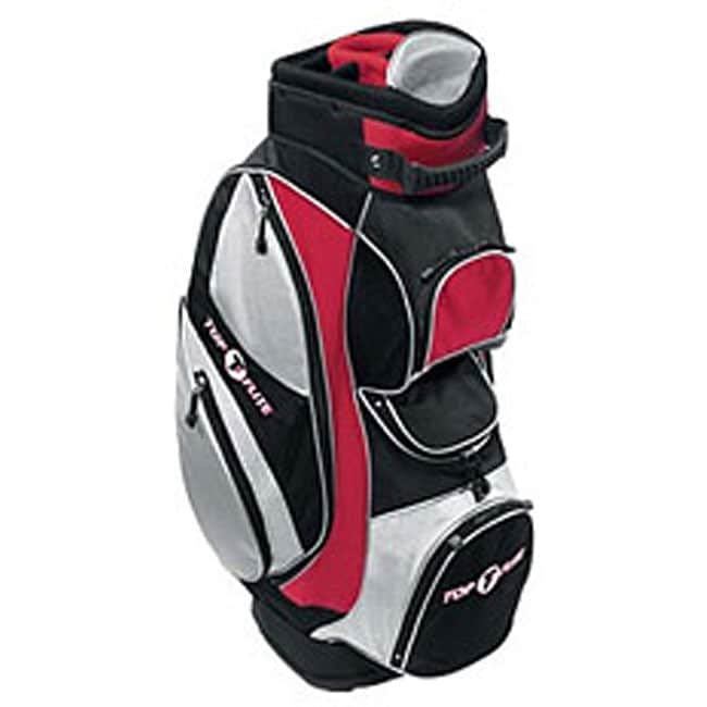 Top Flite D2 Black/ Red Cart Bag  