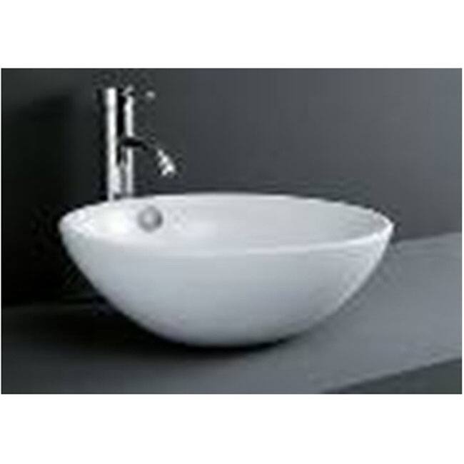 DeNovo Porcelain Bowl Bathroom Vessel Sink