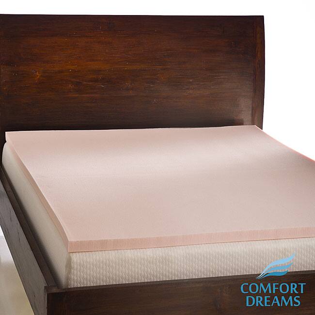 Comfort Dreams Sensus 2-inch Memory Foam Mattress Topper