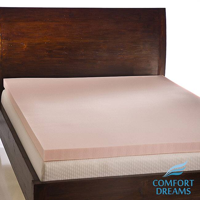Comfort Dreams Sensus 3-inch Memory Foam Mattress Topper