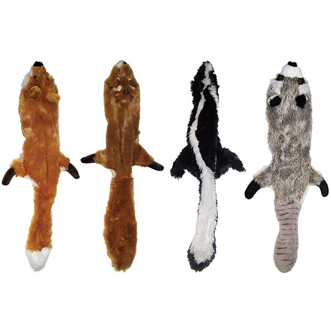 Mini Skinneeez Stuffingless Dog Toys (Set of 4)  