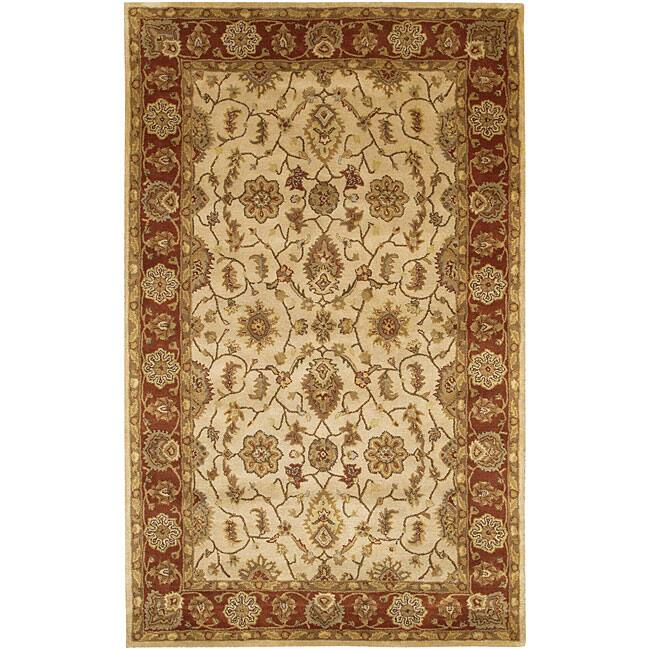Hand-tufted Mandara Wool Rug (5'9 Round)