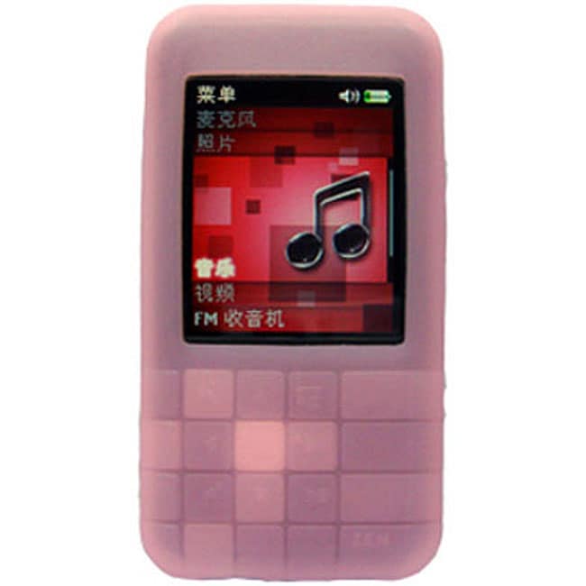 Creative Zen Mozaic Pink Silicone Case  