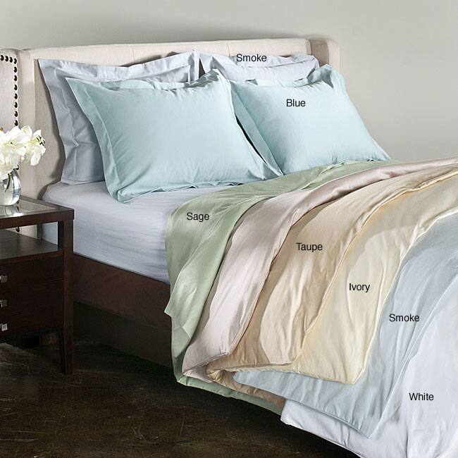 Cotton Sateen 1000 Thread Count 3-piece Duvet Cover Set
