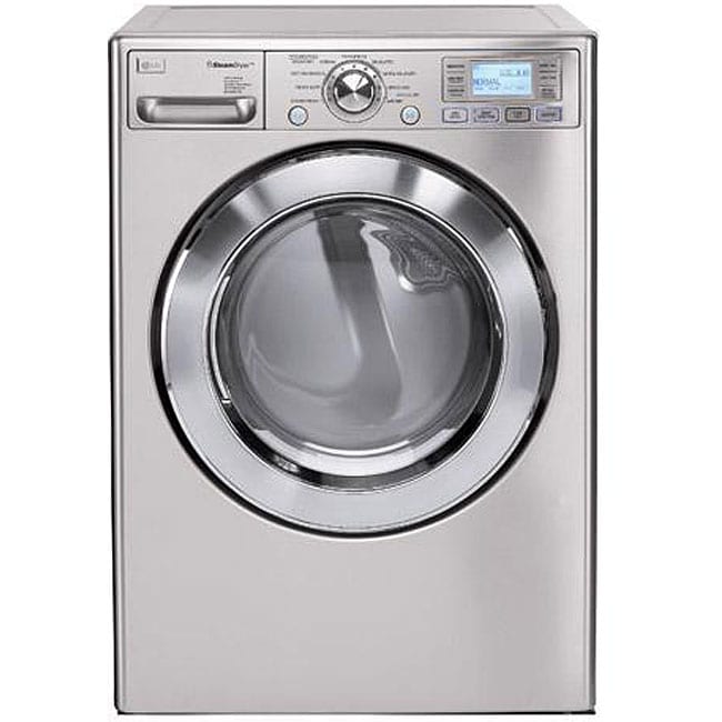 LG Stainless Steel Electric Steam Dryer Free Shipping Today