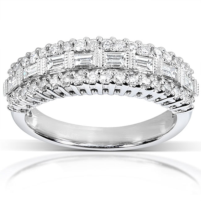   8ct TDW Baguette Diamond Wedding Band (H I, I1 I2)  