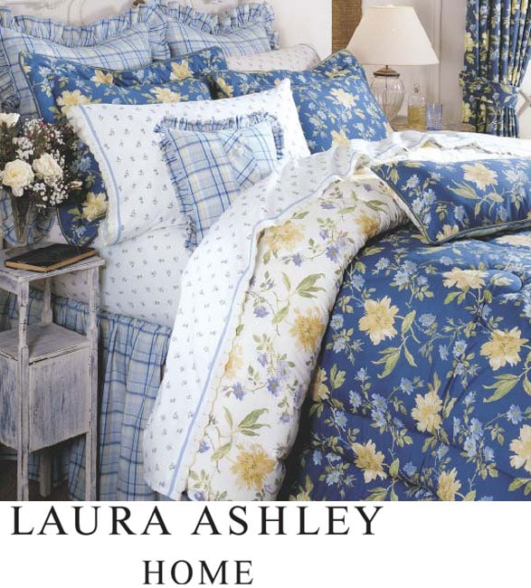 Laura Ashley 8 piece Emilie Bed in a Bag with Sheet Set   