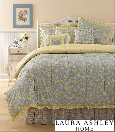 Laura Ashley Gwyneth 7 piece Comforter Set   11491149  