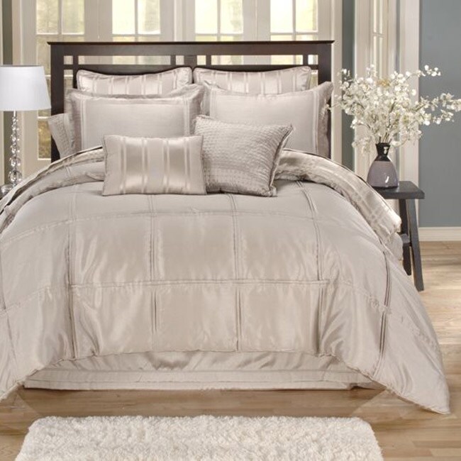 Shop Montero Champagne 8-piece Bedding Ensemble - Free Shipping Today ...