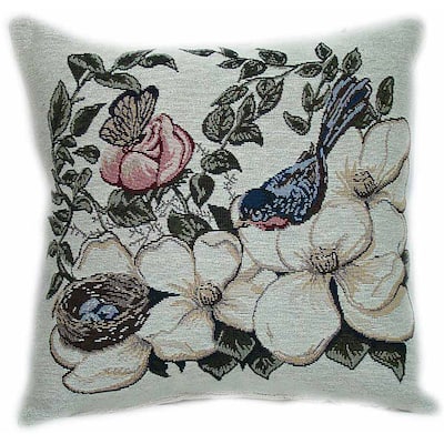 Magnolia Tapestry Pillows (Set of 2)
