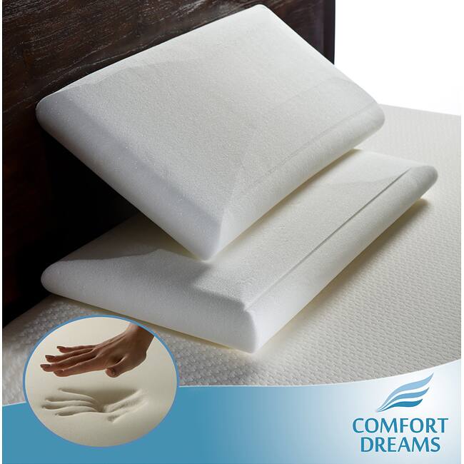 Comfort Dreams Plush Elite Feel King-size Memory Foam Pillows (Set of 2)