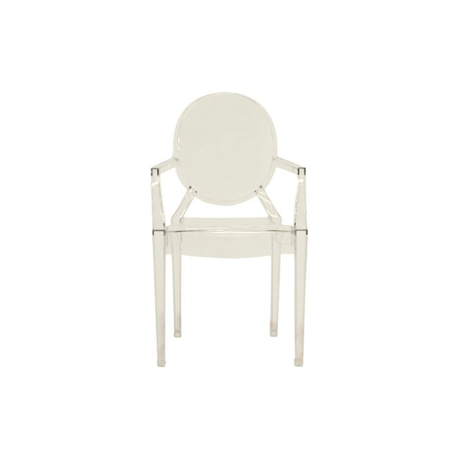 Aidan Clear Acrylic Arm Chair