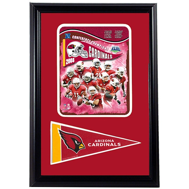 Arizona Cardinals 2008 Framed Print and Pennant