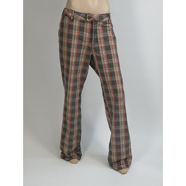 Scotch & Soda Men's Multi-colored Plaid Pants - 11896219 - Overstock ...