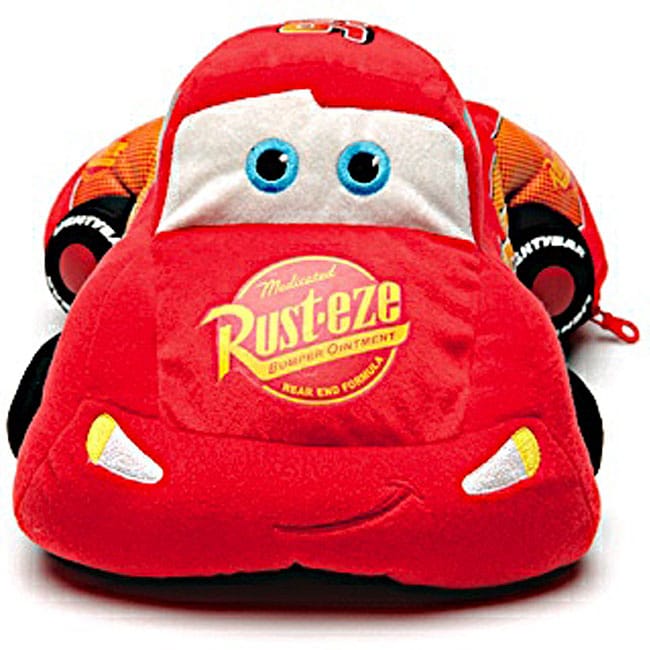 Disneys Lightning McQueen Pillow Pal by HuggaBuddy  