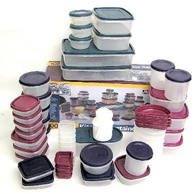 Kitchen Container 100 piece Set  