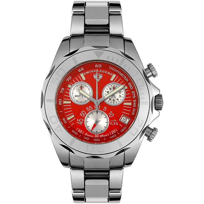 Swiss Legend Mens Tungsten Chronograph Watch