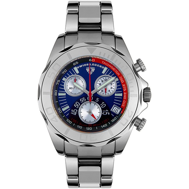 Swiss Legend Mens Tungsten Chronograph Watch  