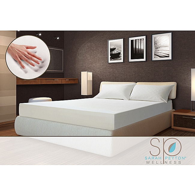 Sarah Peyton Soft Support 10 inch King size Memory Foam Mattress and