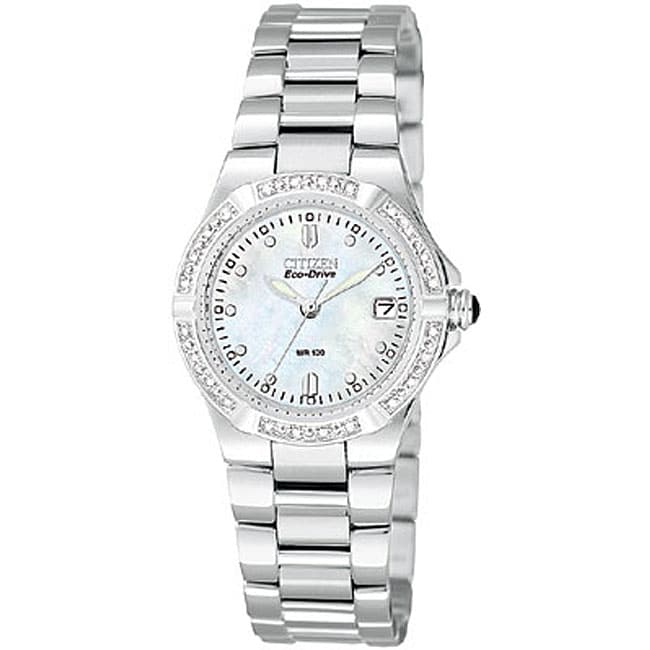 Citizen Eco Drive Riva Womens Diamond Watch  