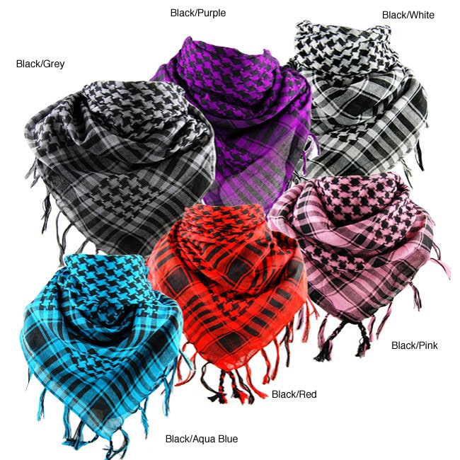 Iced Out Gear Fashion Houndstooth Scarf  