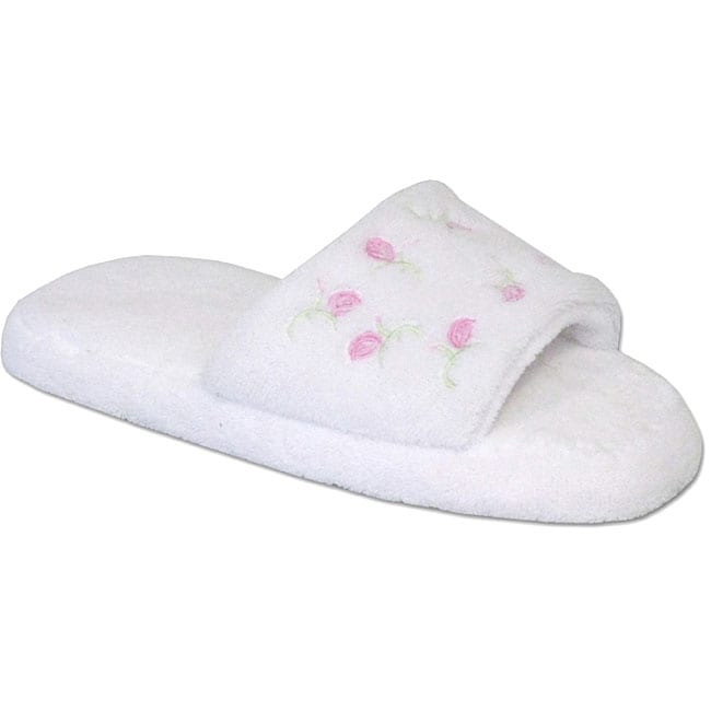Escentials Womens Aromatherapy Rose scented Slippers