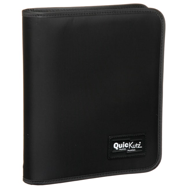 Quickutz Zip a Round Black Binder  