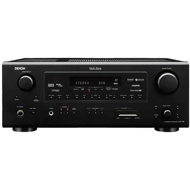 Denon HT AV Receiver; 7 Chan /85 Watts (Refurbished)