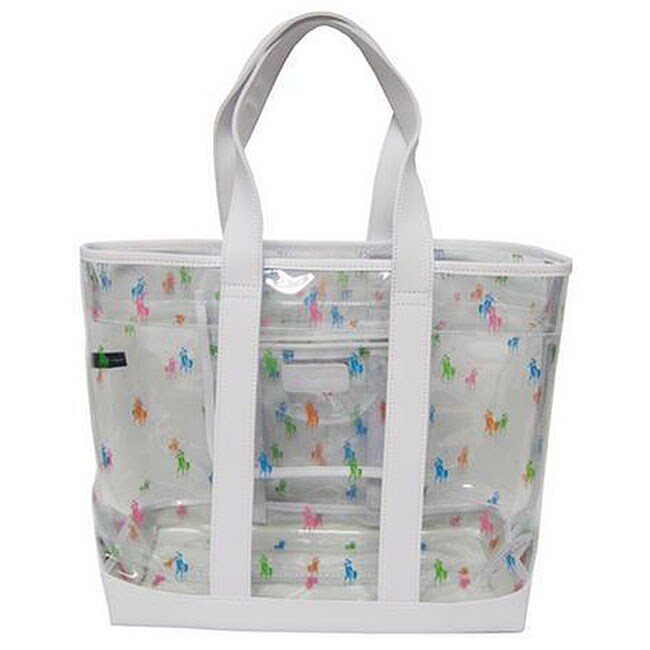 ralph lauren clear tote bag