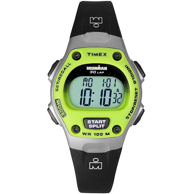timex green dial watch