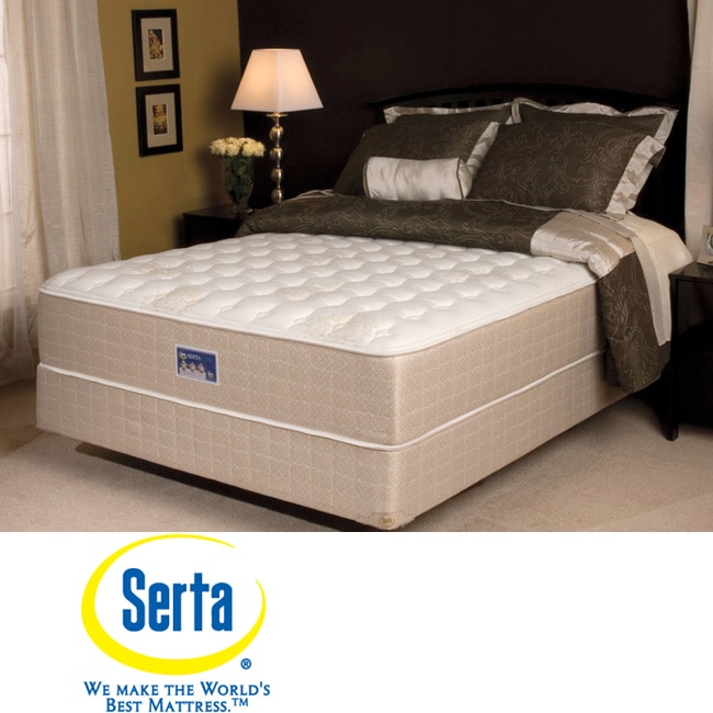 Serta Cromwell Firm Kingsize Mattress Set Free Shipping