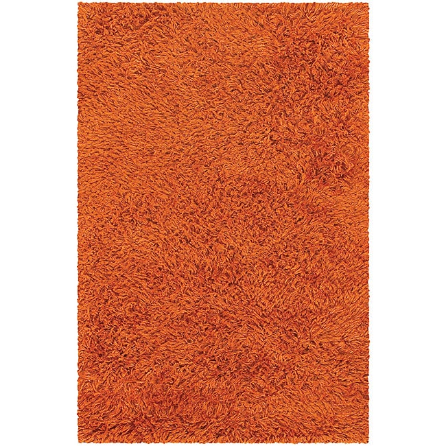 Orange Shag Rug (4 x 6)  