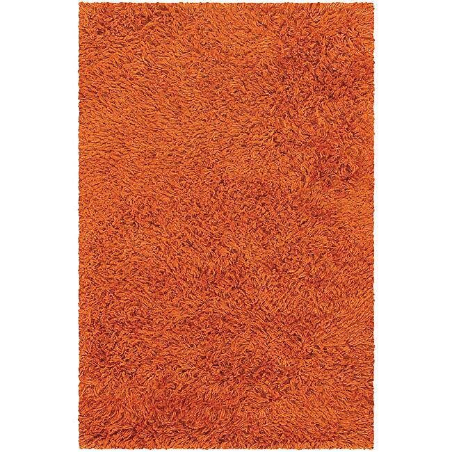 Orange Shag Rug