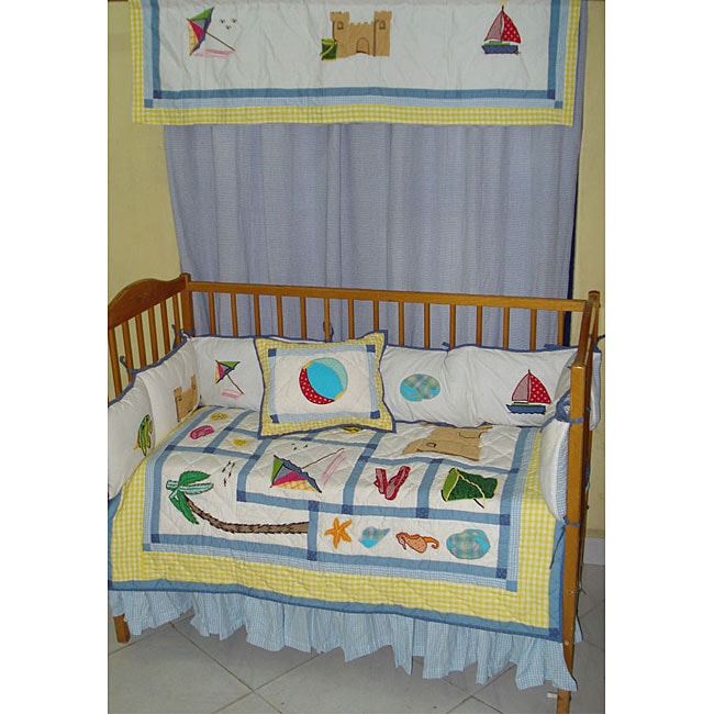 Summer Fun 13 piece Cotton Crib Set