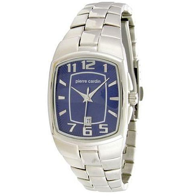 Pierre Cardin Womens Stainless Steel Blue Dial Watch