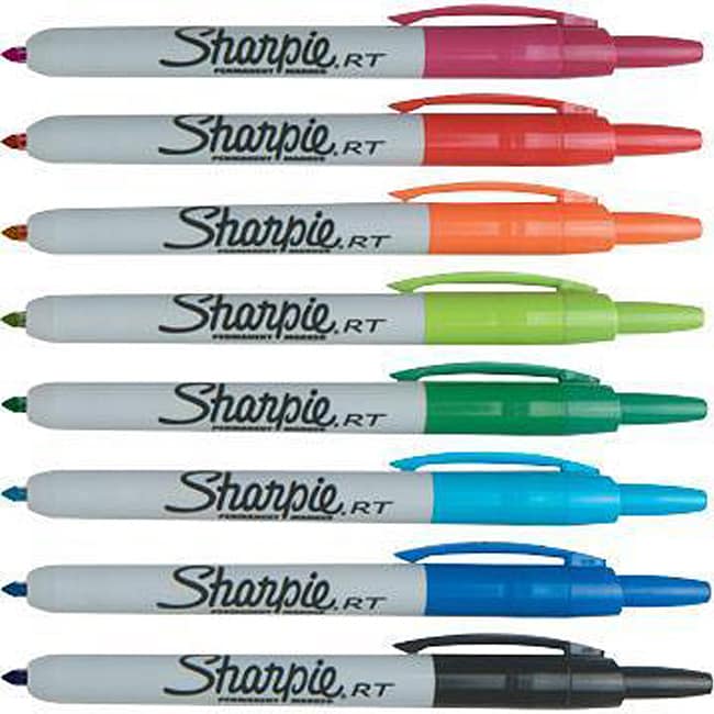 Sharpie Retractable Fine point Permanent Markers (Pack of 8