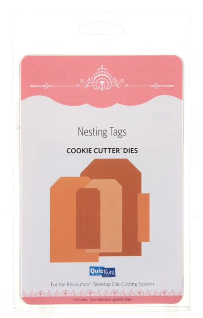 QuicKutz Nesting Tag Cookie Cutter Dies  