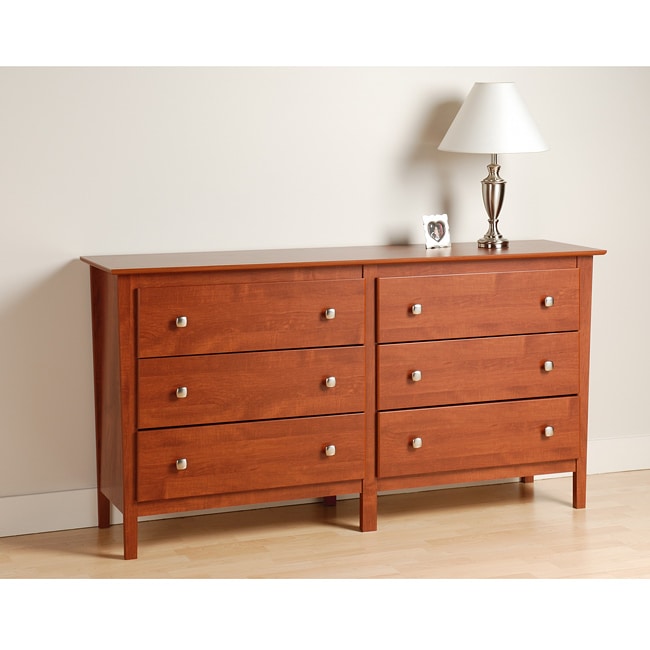 Claremont Cherry 6 drawer Dresser