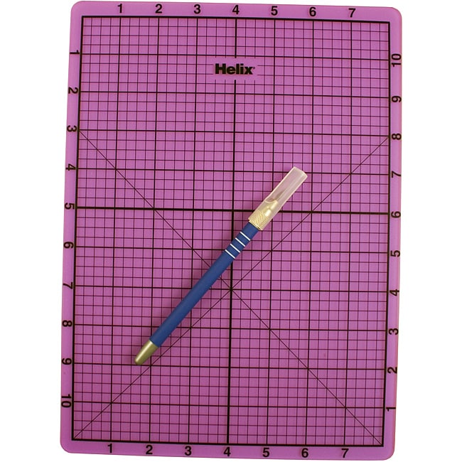 Self healing Mat with Free Cuting Knife (8.5 x 11.5) Compare 