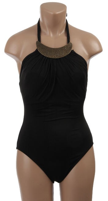 Jantzen Womens Black One piece Swimsuit  