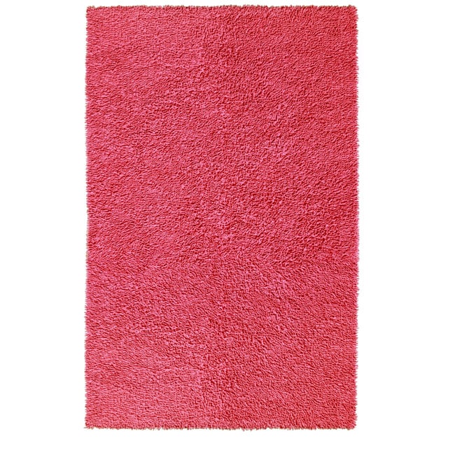 Pink Chenille Shag Rug (4 x 6)  